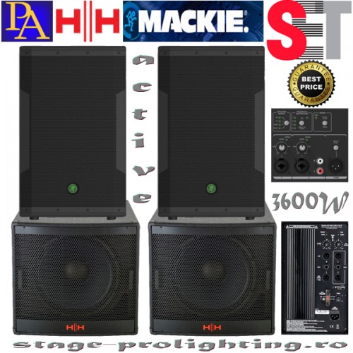 PA Active HH-Mackie 3600W PA Active HH-Mackie 3600W